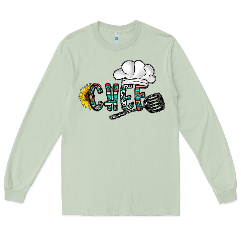 Chef Long Sleeve Tee by CowhideDigitalArt | Teevron