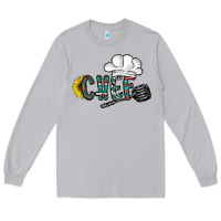 Moon Dust chef Long Sleeve Tee - CowhideDigitalArt