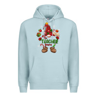 Blue Mist the teacher gnome christmas Premium Hoodie - MaliasSmallBusiness