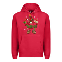 Cardinal the teacher gnome christmas Premium Hoodie - MaliasSmallBusiness
