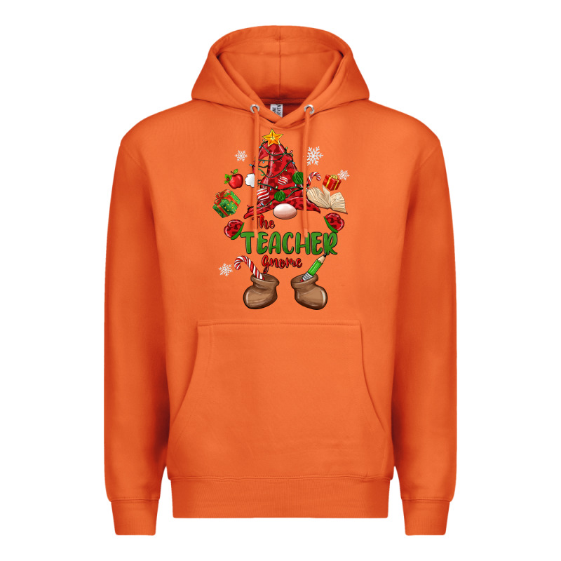 The Teacher Gnome Christmas Premium Hoodie by MaliasSmallBusiness | Teevron