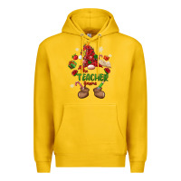 Lemon the teacher gnome christmas Premium Hoodie - MaliasSmallBusiness