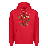 Red the teacher gnome christmas Premium Hoodie - MaliasSmallBusiness