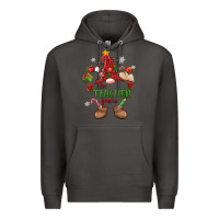 Smoke the teacher gnome christmas Premium Hoodie - MaliasSmallBusiness