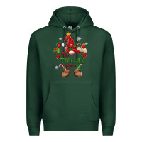 Sports Green the teacher gnome christmas Premium Hoodie - MaliasSmallBusiness