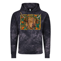 Cloud Black Fall Cow Vintage Hoodie - RanaPortraitStore