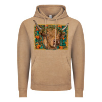 Vintage Coffee Fall Cow Vintage Hoodie - RanaPortraitStore