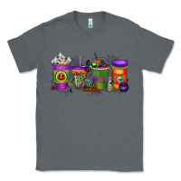 Charcoal Heather Halloween Coffee Drink Classic Tee - RacoonDesign