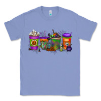 Colony Blue Halloween Coffee Drink Classic Tee - RacoonDesign