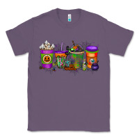 Lavender Halloween Coffee Drink Classic Tee - RacoonDesign