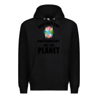 Black Destroy the patriarchy not the planet Premium Hoodie - Bettercallsaul