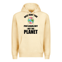 Pina Colada Destroy the patriarchy not the planet Premium Hoodie - Bettercallsaul