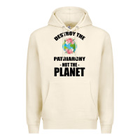 Tofu Destroy the patriarchy not the planet Premium Hoodie - Bettercallsaul