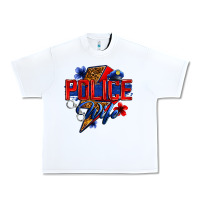 White police wife with lightning bolt Urban Heavy Tee - Zillion Design Studio