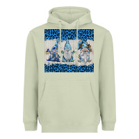 Matcha snowy christmas gnomes Heavyweight Hoodie - BarkalooDesign