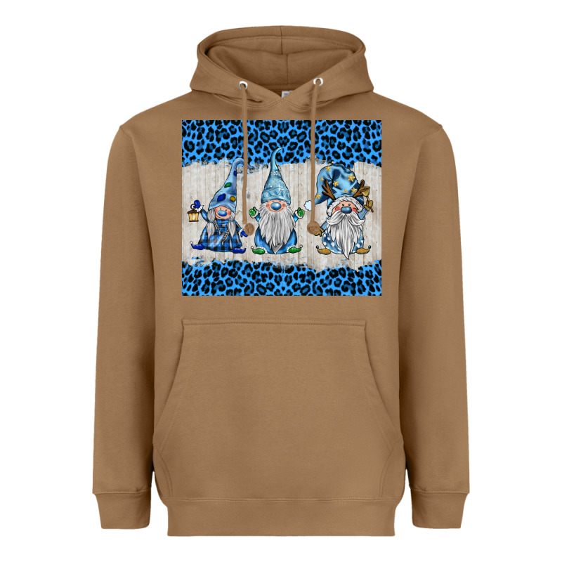 Snowy Christmas Gnomes Heavyweight Hoodie by BarkalooDesign | Teevron