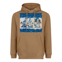 Toasted Coconut snowy christmas gnomes Heavyweight Hoodie - BarkalooDesign