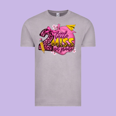 Little Miss 2nd Grade Vintage Tee Designed By Texasbilliewilder