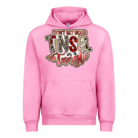 Fuchsia Pink dont get your tinsel in a tangle Urban Hoodie - SublimationCraftShop