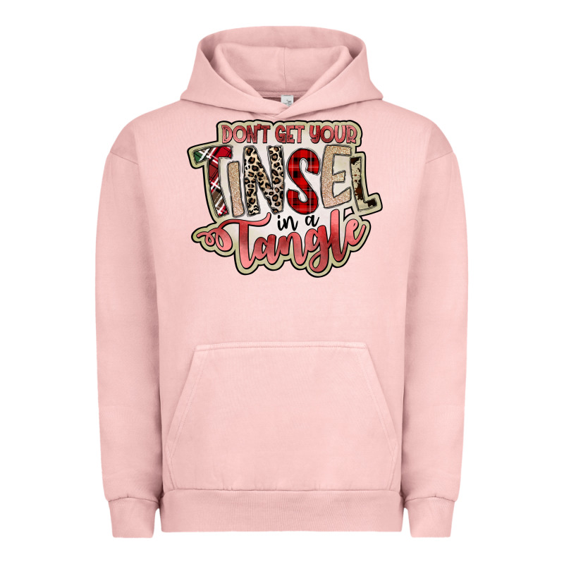 Dont Get Your Tinsel In A Tangle Urban Hoodie by SublimationCraftShop | Teevron