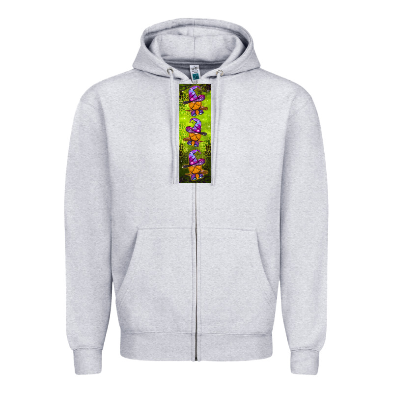 Halloween Gnome Pen Wrap Zipper Hoodie by BundleAndBundleShop | Teevron