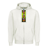 Oatmeal Heather halloween gnome pen wrap Zipper Hoodie - BundleAndBundleShop
