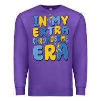 Purple in my extra chromosome era Premium Sweatshirt - MaliasSmallBusiness