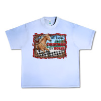 Grape Ice all i want for christmas is a horse  with farm Urban Heavy Tee - RanaPortraitStore