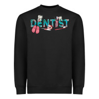 Black dentist Heavyweight Sweatshirt - texasbilliewilder