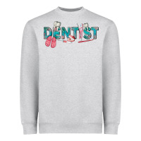 Heather Grey dentist Heavyweight Sweatshirt - texasbilliewilder
