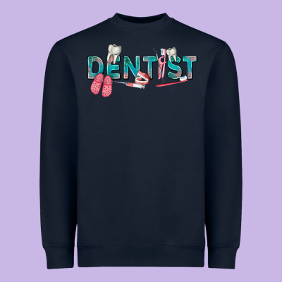 Dentist Heavyweight Sweatshirt Designed By Texasbilliewilder