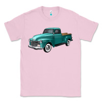 Bubblegum Pink western truck left 34 view Classic Tee - FaDigitalArtStudio
