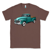 Chestnut western truck left 34 view Classic Tee - FaDigitalArtStudio