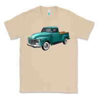 Mushroom western truck left 34 view Classic Tee - FaDigitalArtStudio