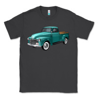 Smoke western truck left 34 view Classic Tee - FaDigitalArtStudio