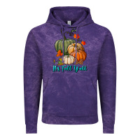 Cloud Purple Happy Fall Y'all Pumpkins Vintage Hoodie - RanaPortraitStore