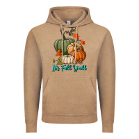 Vintage Coffee Happy Fall Y'all Pumpkins Vintage Hoodie - RanaPortraitStore