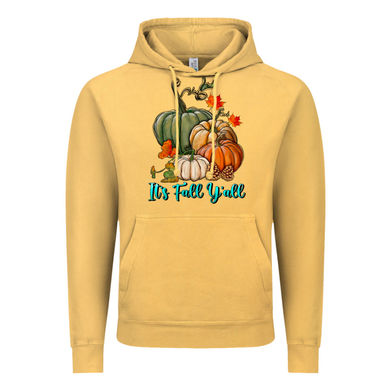 Happy Fall Y'all Pumpkins Vintage Hoodie by RanaPortraitStore | Teevron