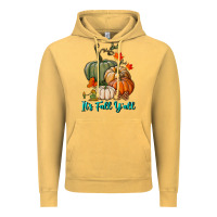 Vintage Mustard Happy Fall Y'all Pumpkins Vintage Hoodie - RanaPortraitStore
