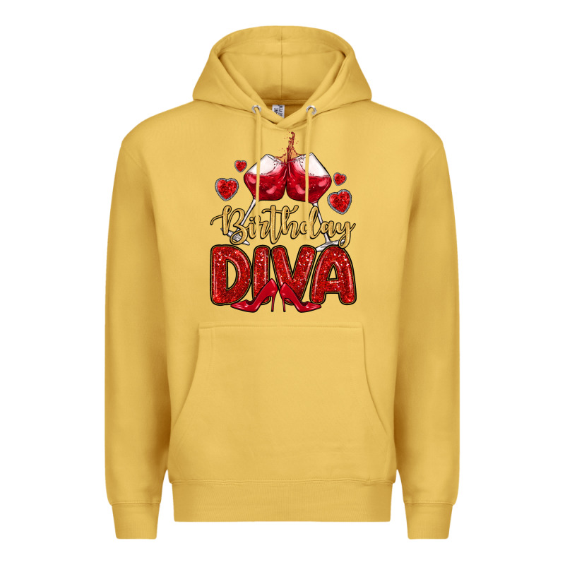 Birthday Diva Premium Hoodie by MaliasSmallBusiness | Teevron