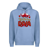 Colony Blue birthday diva Premium Hoodie - MaliasSmallBusiness