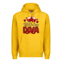 Lemon birthday diva Premium Hoodie - MaliasSmallBusiness