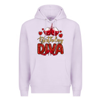 Lilac birthday diva Premium Hoodie - MaliasSmallBusiness