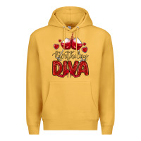 Mustard birthday diva Premium Hoodie - MaliasSmallBusiness