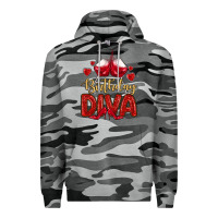 Slate Camo birthday diva Premium Hoodie - MaliasSmallBusiness