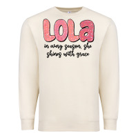 Sandshell lola in every season, she shines with grace Premium Sweatshirt - MaliasSmallBusiness