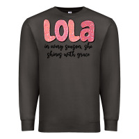 Smoke lola in every season, she shines with grace Premium Sweatshirt - MaliasSmallBusiness