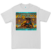 Rottweiler With Western Background Premium Tee | Teevron
