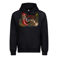 Black Merry Christmas Urban Hoodie - SublimationCraftShop