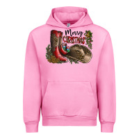 Fuchsia Pink Merry Christmas Urban Hoodie - SublimationCraftShop